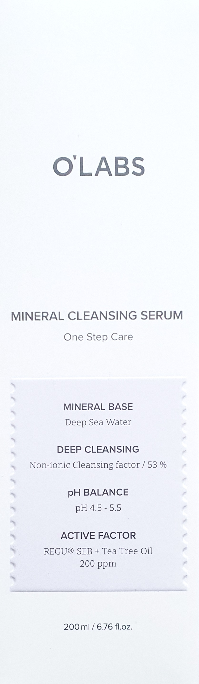 오랩스미네랄클렌징세럼