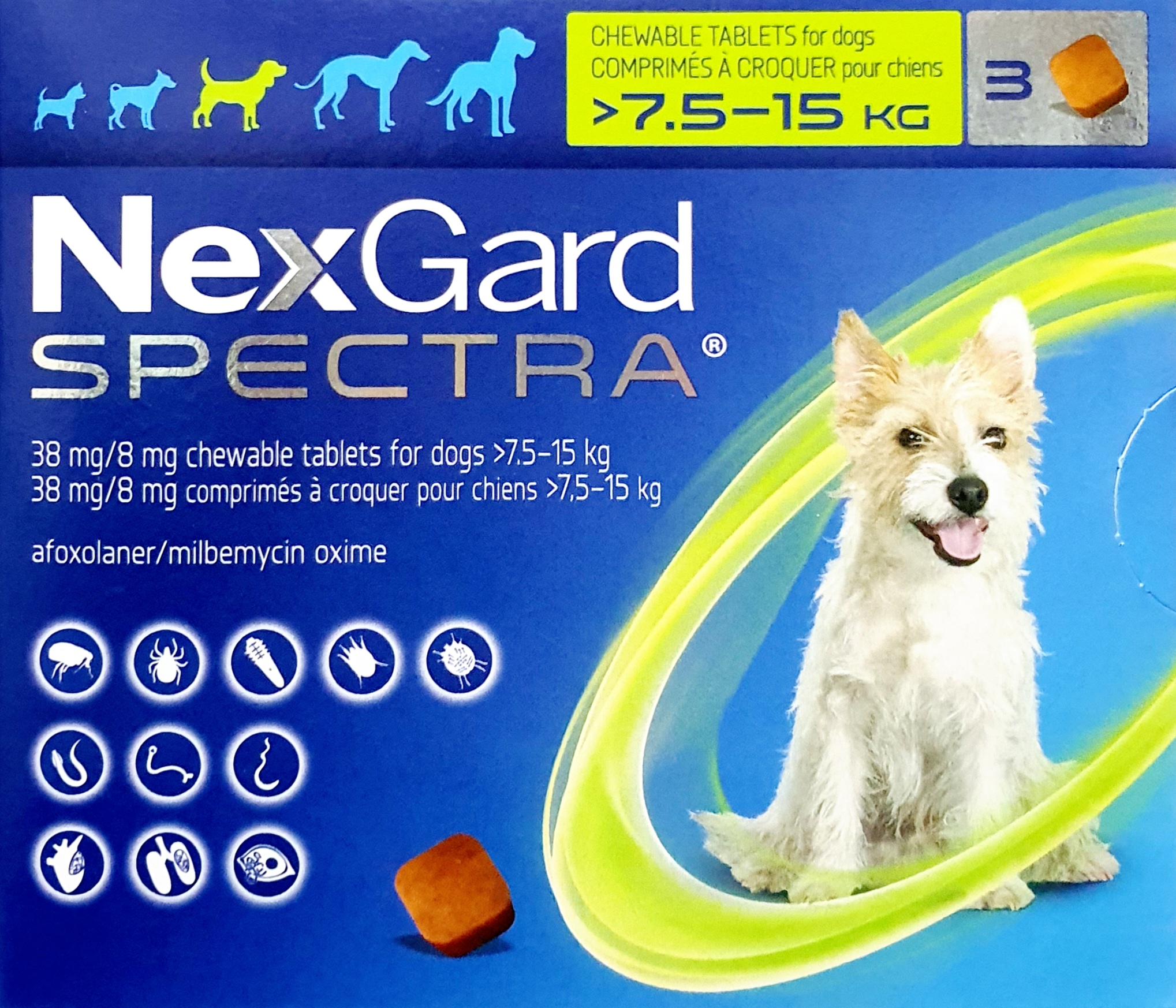 넥스가드스펙트라7.5-15kg